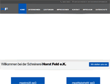 Tablet Screenshot of hfeld.de